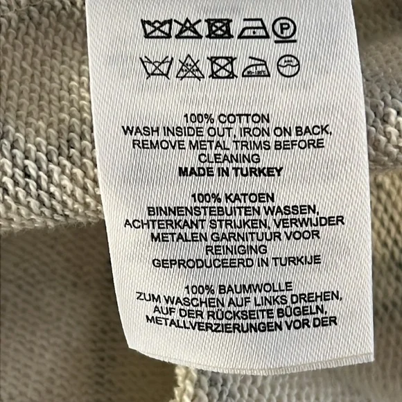 Dries Van Noten Halovara Grid Print Blouse Sweatshirt  with Rhinestone Details - Picture 7 of 15